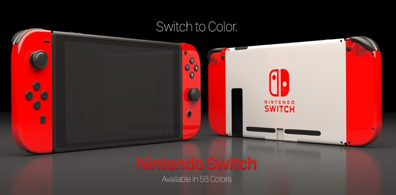 Grazie a ColorWare è possibile personalizzare Nintendo Switch