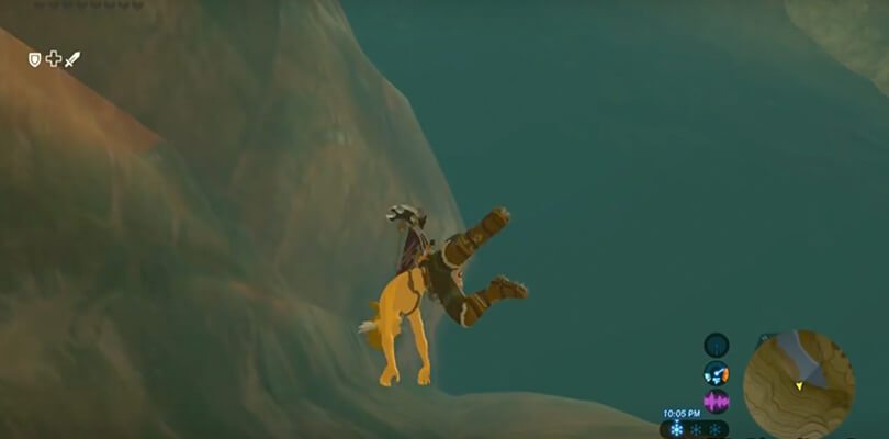 Un video mostra un interminabile ruzzolone in The Legend of Zelda: Breath of the Wild