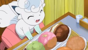 Vulpix e malasadas