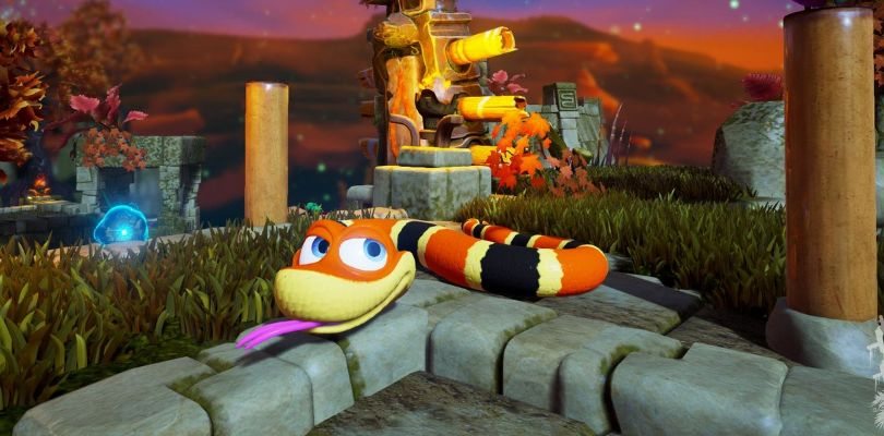 Nuove funzioni esclusive potrebbero arrivare su Snake Pass tramite DLC