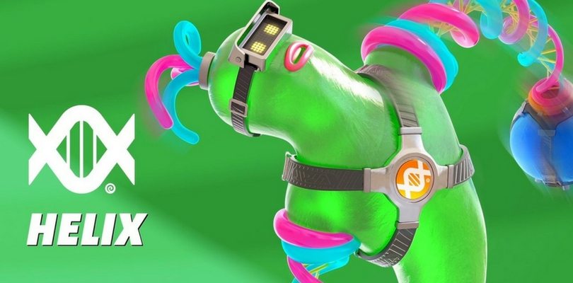 Arriva Helix, un nuovo combattente di ARMS per Nintendo Switch