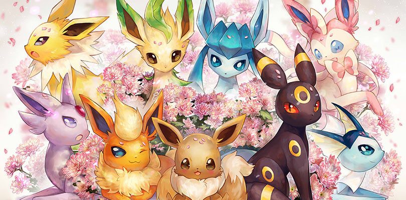 Le evoluzioni di Eevee presto distribuite nei Pokémon Center giapponesi