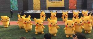 Pikachu che si sgonfia, parte finale