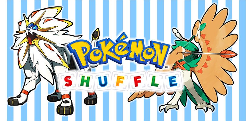 Pokémon Shuffle e Pokémon Shuffle Mobile: arrivano Solgaleo, Decidueye e molto altro