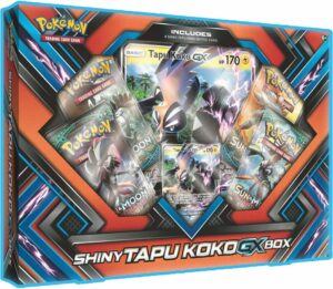 Tapu Koko GX Box Pokémon sole e luna