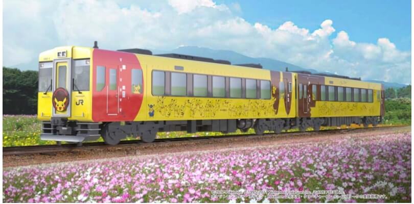 Arriva un nuovo design per il treno interamente dedicato ai Pokémon