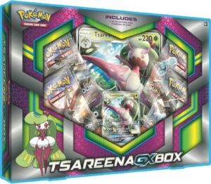 Tsareena GX Box Pokémon sole e luna