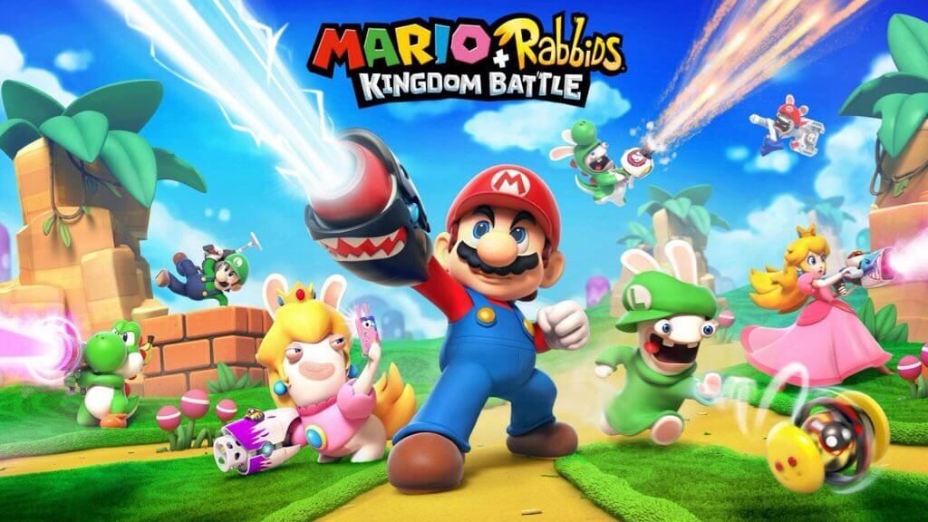 mario rabbids artwork