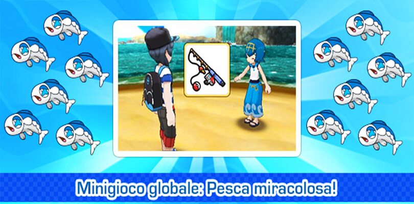 Disponibile il nuovo minigioco globale di Pokémon Sole e Luna 