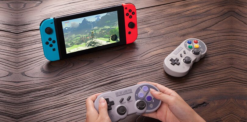 8Bitdo conferma la compatibilità di SNES30 Pro e NES30 Arcade Stick con Nintendo Switch