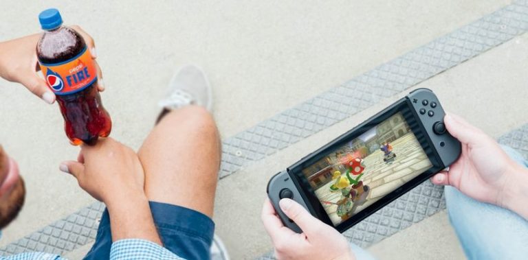 Nuova partnership commerciale tra Nintendo Switch e Pepsi Fire