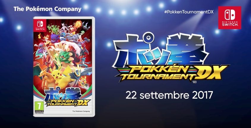 Annunciato Pokkén Tournament DX per Nintendo Switch: in uscita il 22 settembre 2017