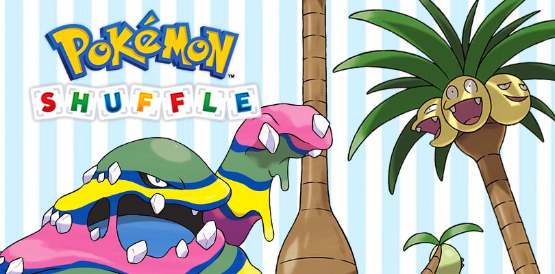 In arrivo le Forme di Alola di Muk e Exeggutor e molto altro su Pokémon Shuffle e Pokémon Shuffle Mobile