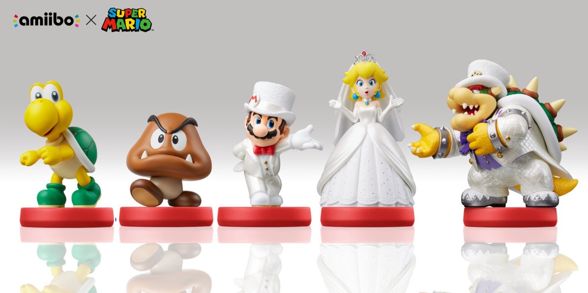 Annunciati gli esclusivi amiibo dedicati a Super Mario Odyssey