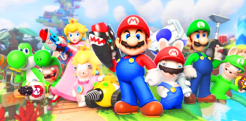 Gli amiibo di Mario, Luigi Yoshi e Peach sbloccheranno armi in Mario + Rabbids: Kingdom Battle