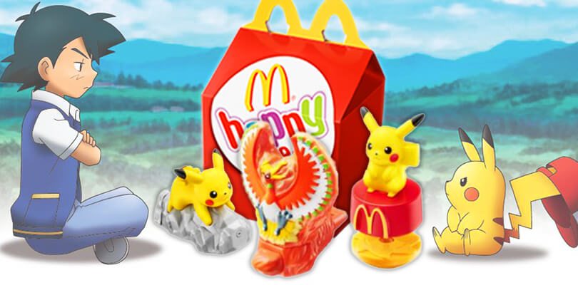 I Pokémon ritornano i protagonisti dell'Happy Meal di McDonald's in Giappone