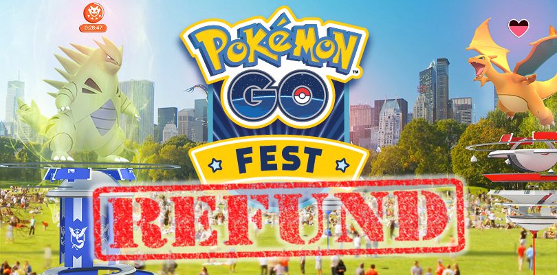 Niantic rimborserà i partecipanti al Pokémon GO Fest a partire dal 1° settembre 2017
