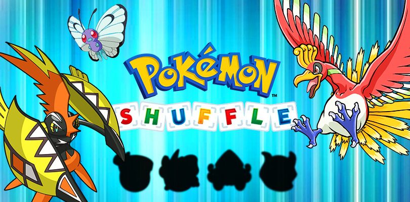 Tapu Koko, Ho-Oh e molti altri livelli in arrivo su Pokémon Shuffle e Pokémon Shuffle Mobile