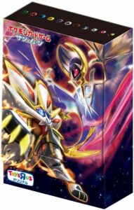 box raccoglitore bustine protettive solgaleo e lunala