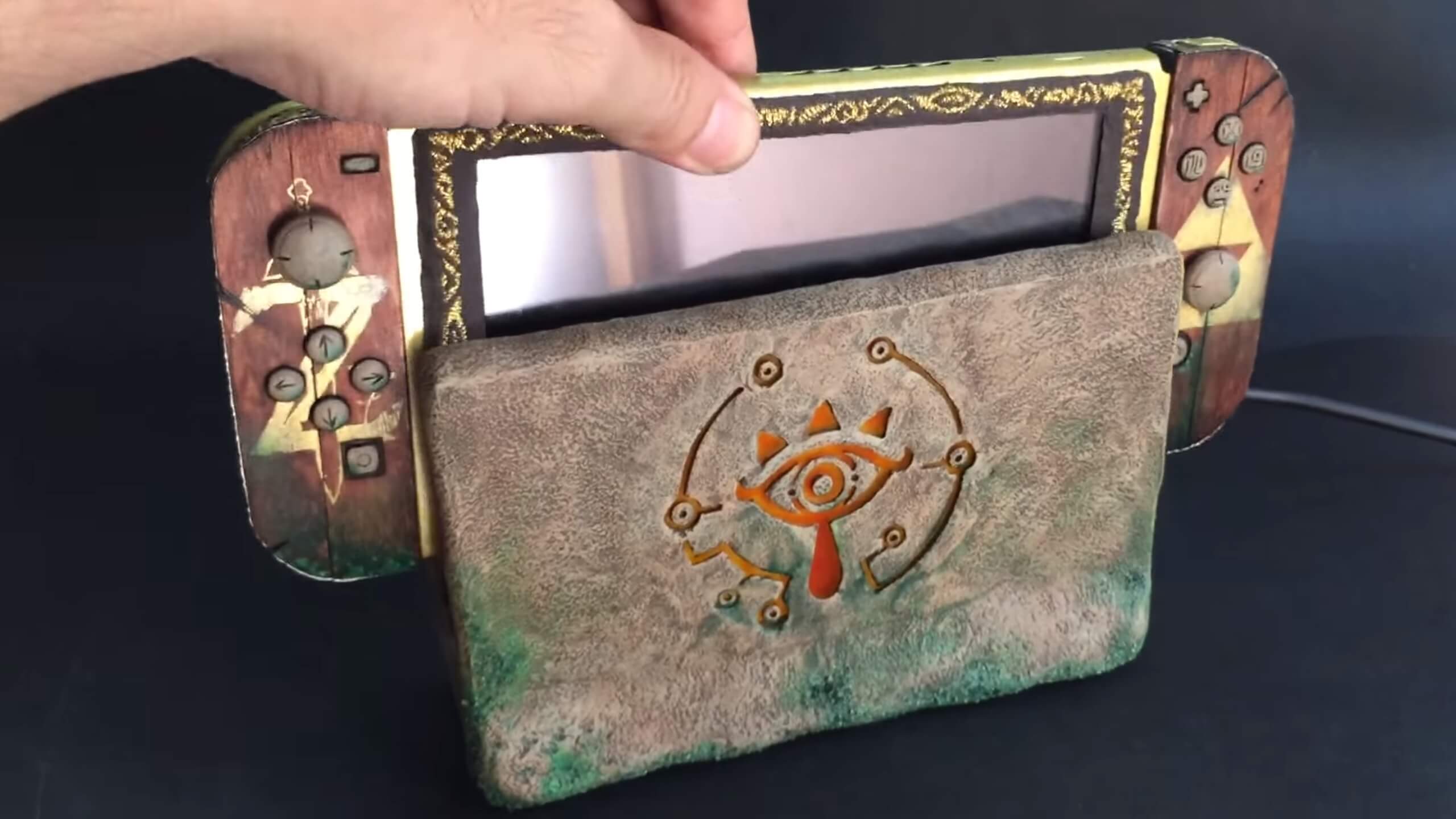 Una mod di Nintendo Switch tutta dedicata a The Legend of Zelda