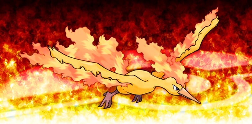 Rilasciato Moltres su Pokémon GO per un tempo limitato