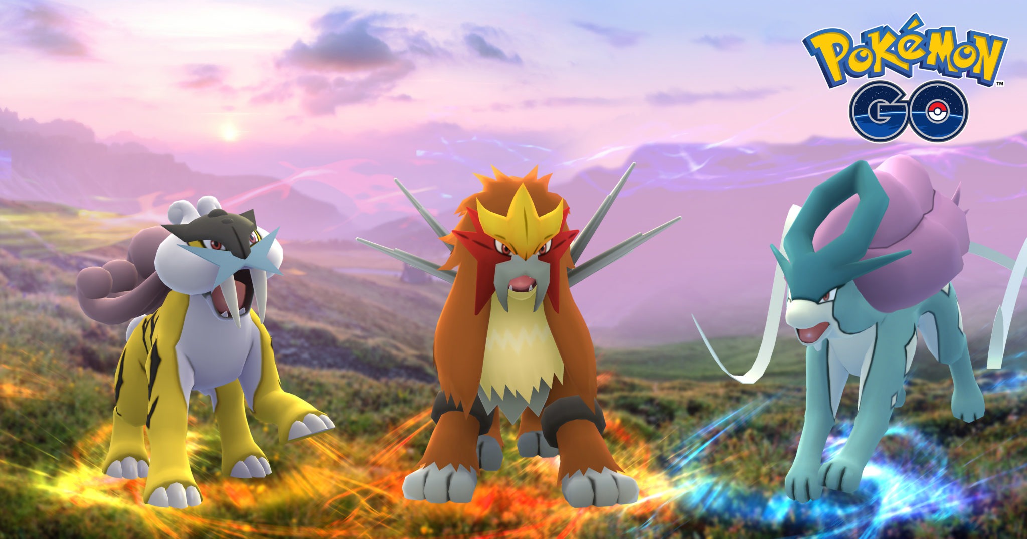 Entei, Raikou e Suicune in arrivo su Pokémon GO a partire dal 31 agosto