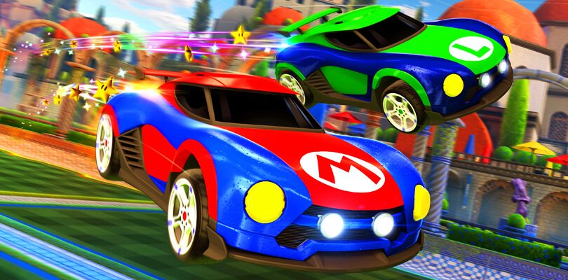Con Rocket League arrivano gratuitamente le Battle Car a tema Nintendo