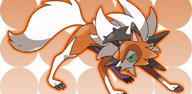 Svelato l'artwork ufficiale di Lycanroc Forma Crepuscolo