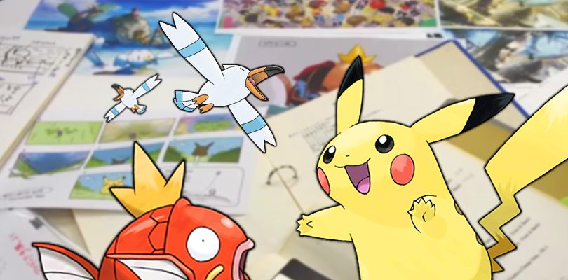 Game Freak mostra dei documenti e bozzetti dello sviluppo di Pokémon