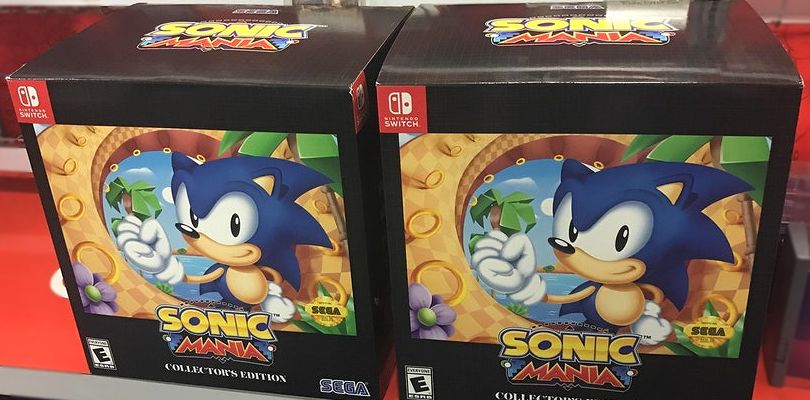 Trapelata la Collector's Edition di Sonic Mania per Nintendo Switch