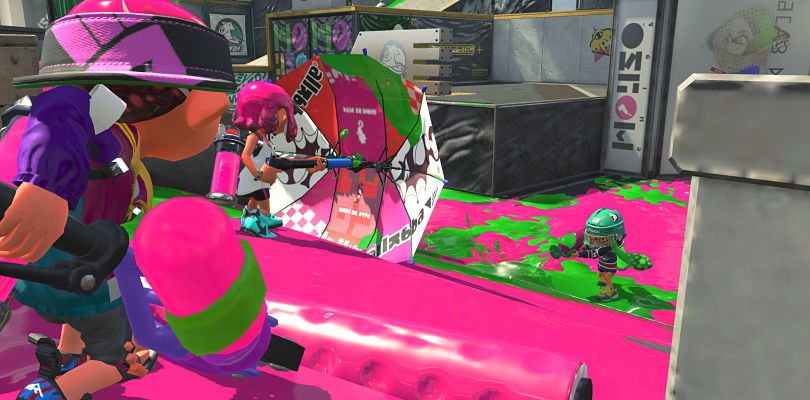 Ecco le caratteristiche dello Sparasole, la nuova arma di Splatoon 2