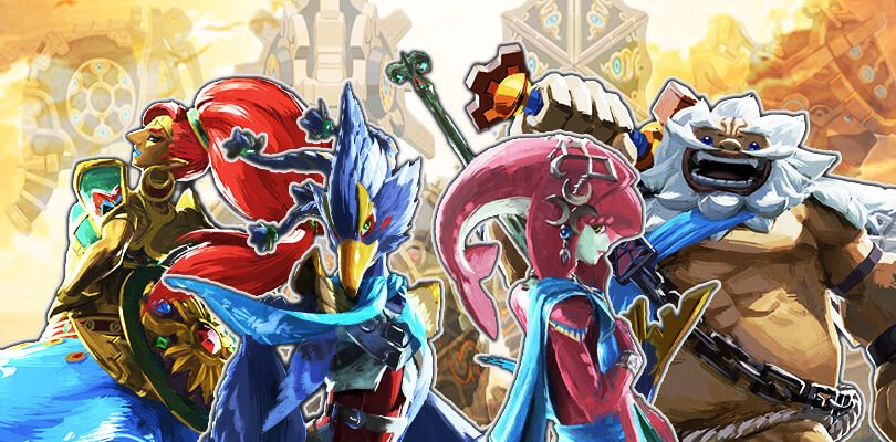 Svelata la data di rilascio degli amiibo dei Campioni di The Legend of Zelda: Breath of the Wild
