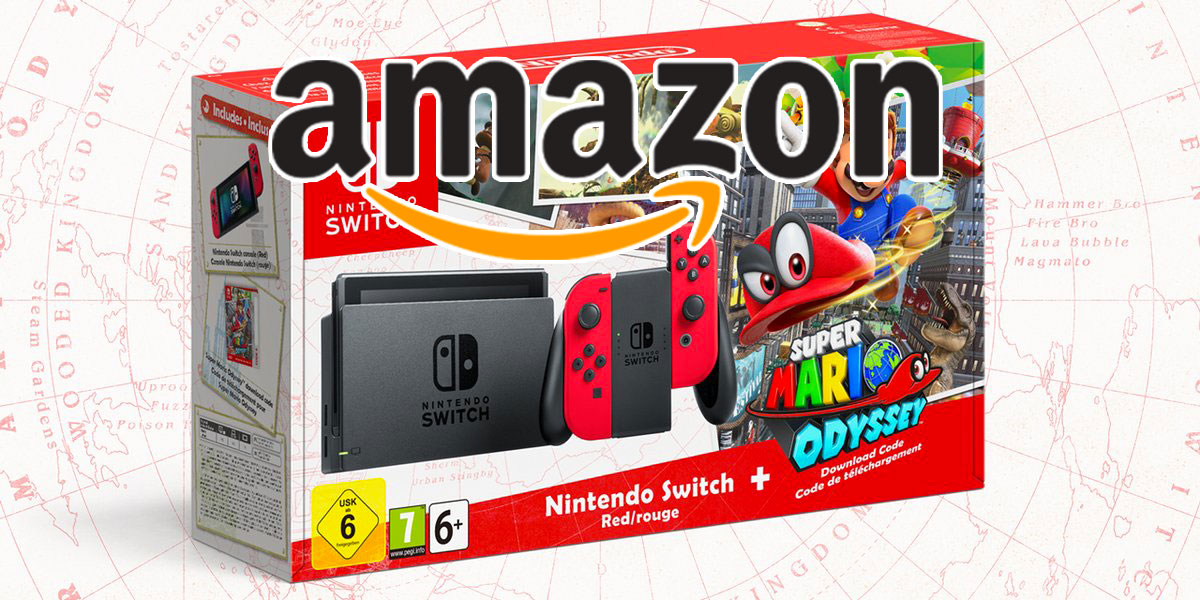 Il bundle di Nintendo Switch con Super Mario Odyssey è ora preordinabile su Amazon Italia