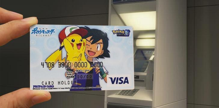 In Giappone le carte di credito si vestono a tema Pokémon