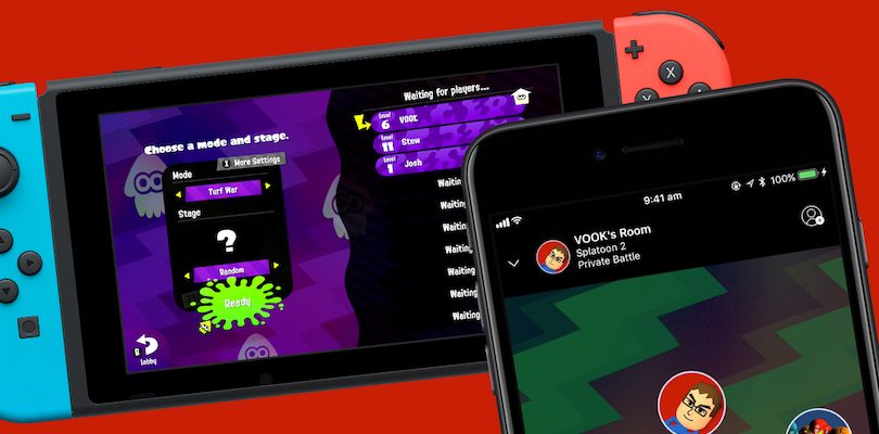 L'app Nintendo Switch Online ora permette le chat vocali in background