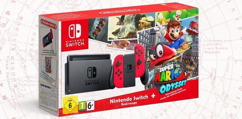 Annunciato il bundle di Nintendo Switch con Super Mario Odyssey