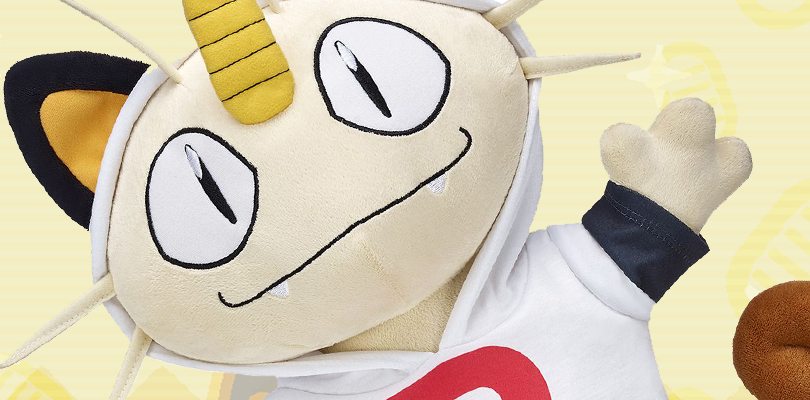 Arriva il peluche di Meowth nei Build-A-Bear Workshop