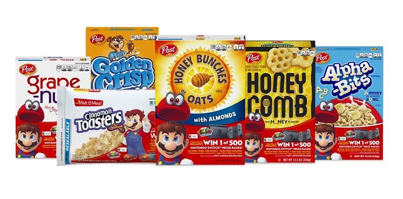 In America si fa colazione con latte, cereali e... Nintendo Switch