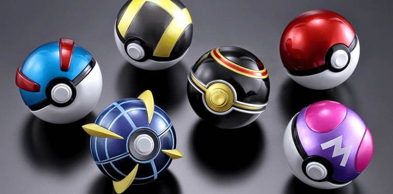 Un nuovo set di Poké Ball prodotto da Bandai verrà lanciato nei prossimi mesi