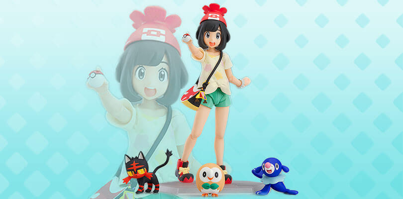 Aperti i preordini della figure di Moon insieme a Rowlet, Litten e Popplio