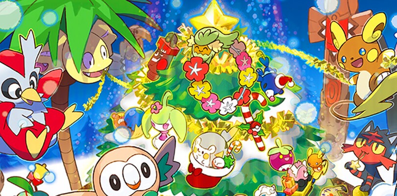 Babbo Natale bussa alle porte dei Pokémon Center con un sacco pieno di nuovi articoli