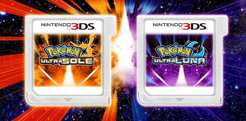 Svelate le dimensioni dei giochi Pokémon Ultrasole e Ultraluna