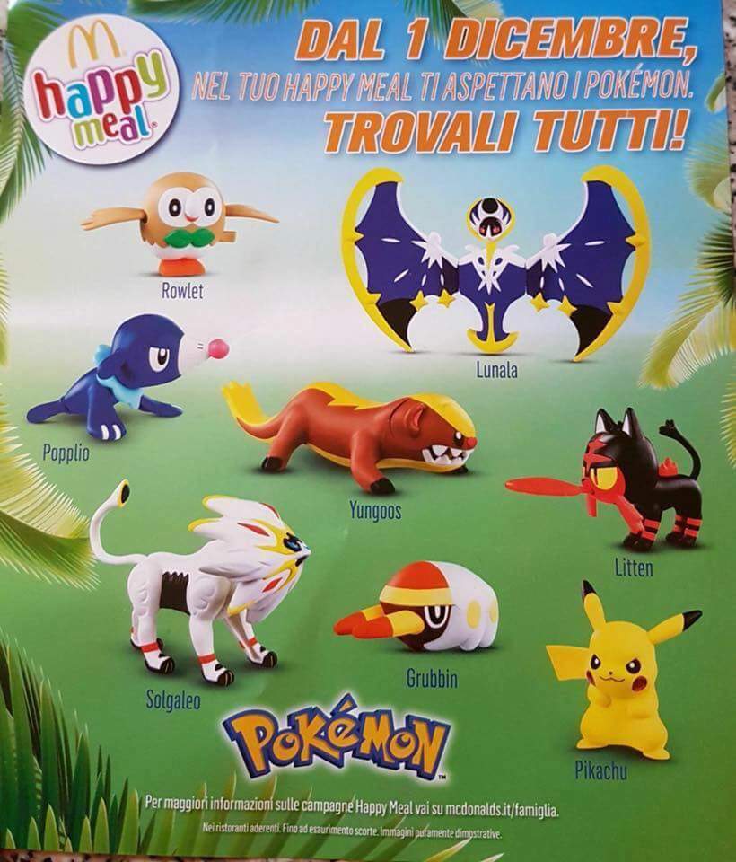 McDonald's - #Pokemon veio da terra de Alola e chegou no