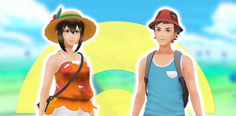 Gli abiti dei protagonisti di Pokémon Ultrasole e Ultraluna arrivano in Pokémon GO