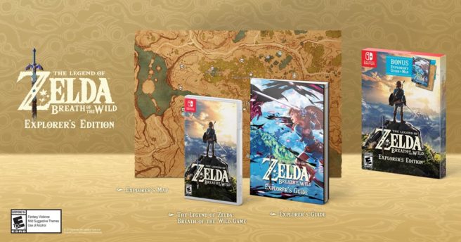 Zelda Breat of the Wild Explorer's Edition