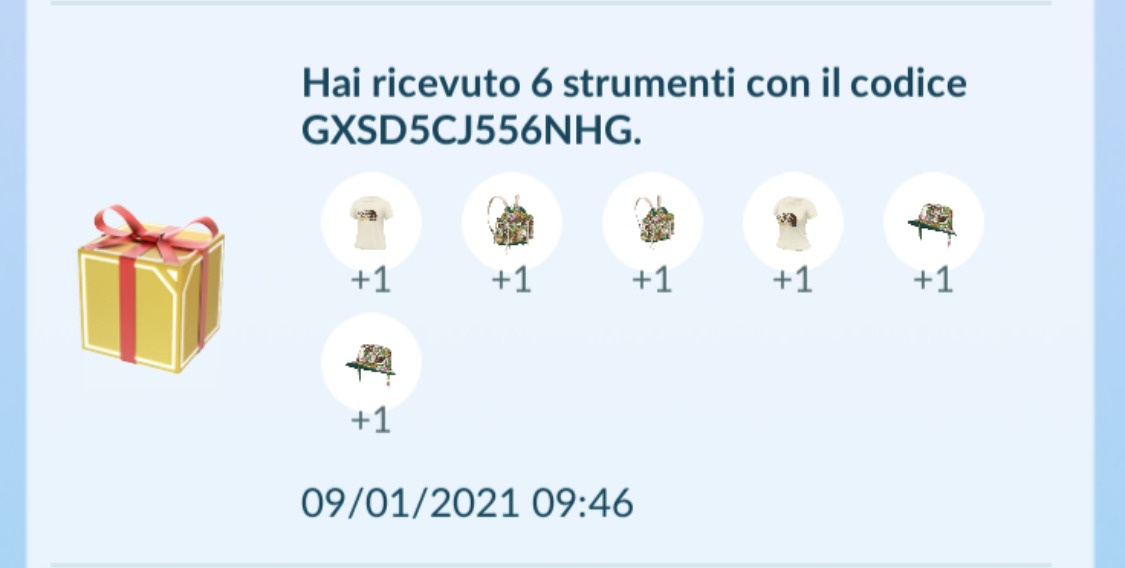 Codice sblocco accessori The North Face x Gucci su Pokémon Go