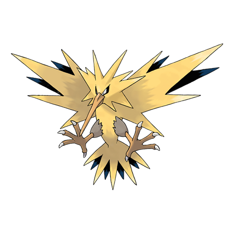Zapdos di Galar