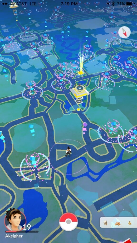 ci sono aree incredibilmente ricche di PokéStop su Pokémon GO