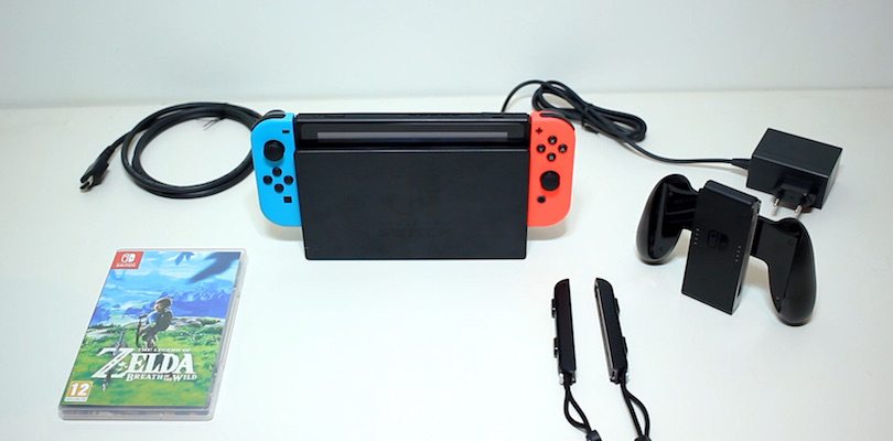 [UNBOXING] La nostra analisi del contenuto della confezione di Nintendo Switch