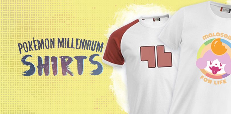 Pokémon Millennium lancia la sua prima collezione di magliette Pokémon!